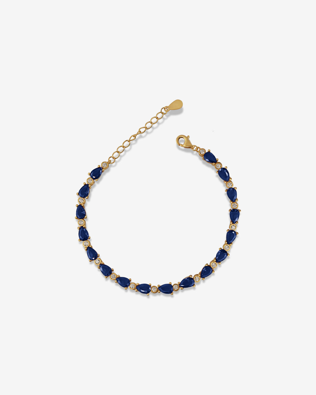 Blue Cluster Gems & Dazzle Roche Bracelet