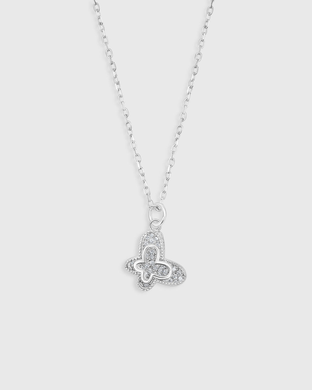 Signature Butterfly Roche Necklace