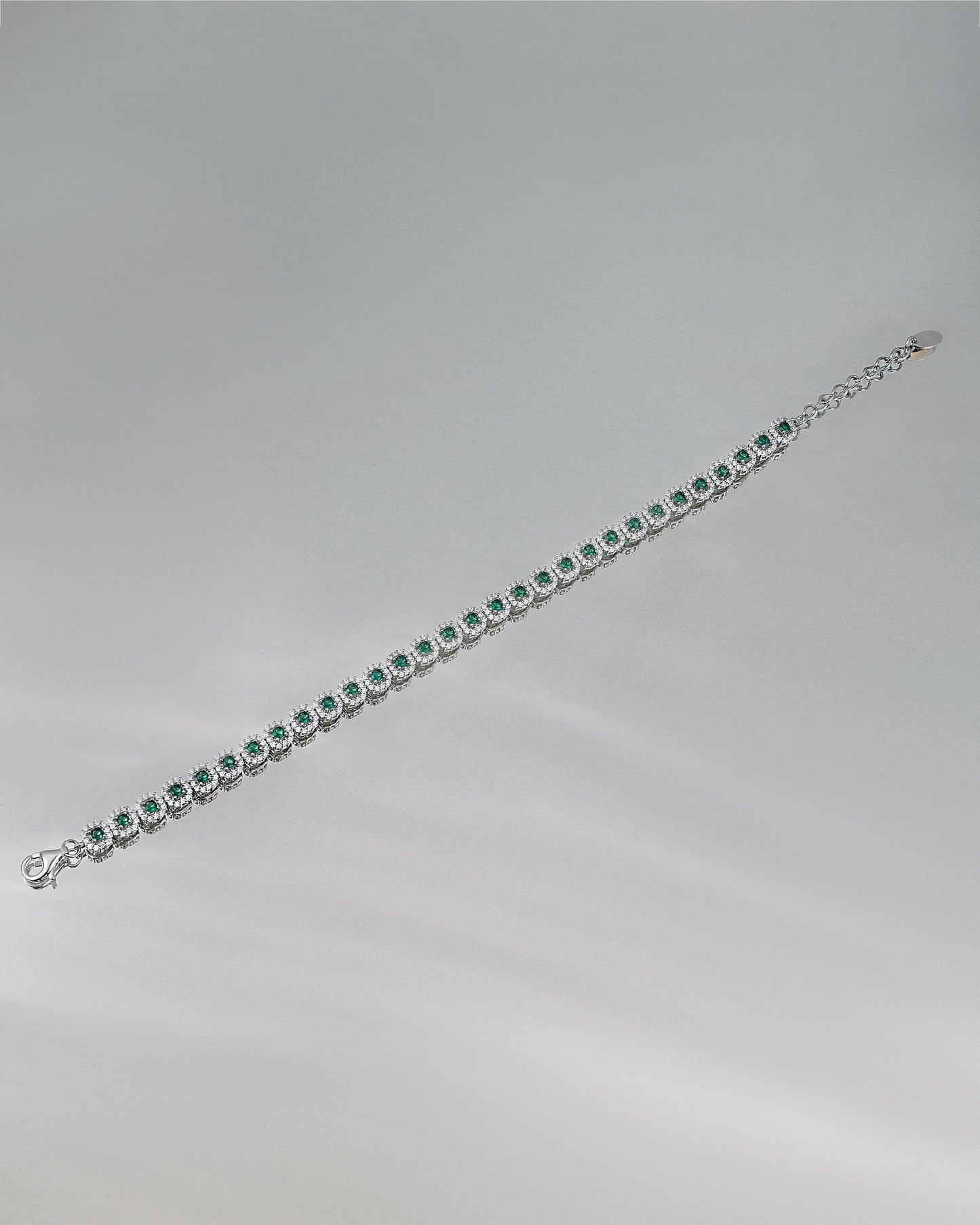 Emerald Green Dazzle Bracelet
