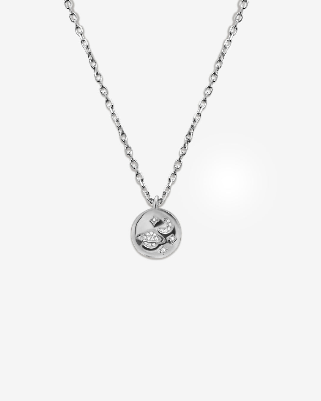 Planet Medallion Necklace