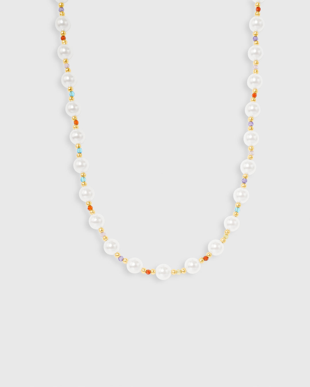 Festival Season Pearl Bead Necklace