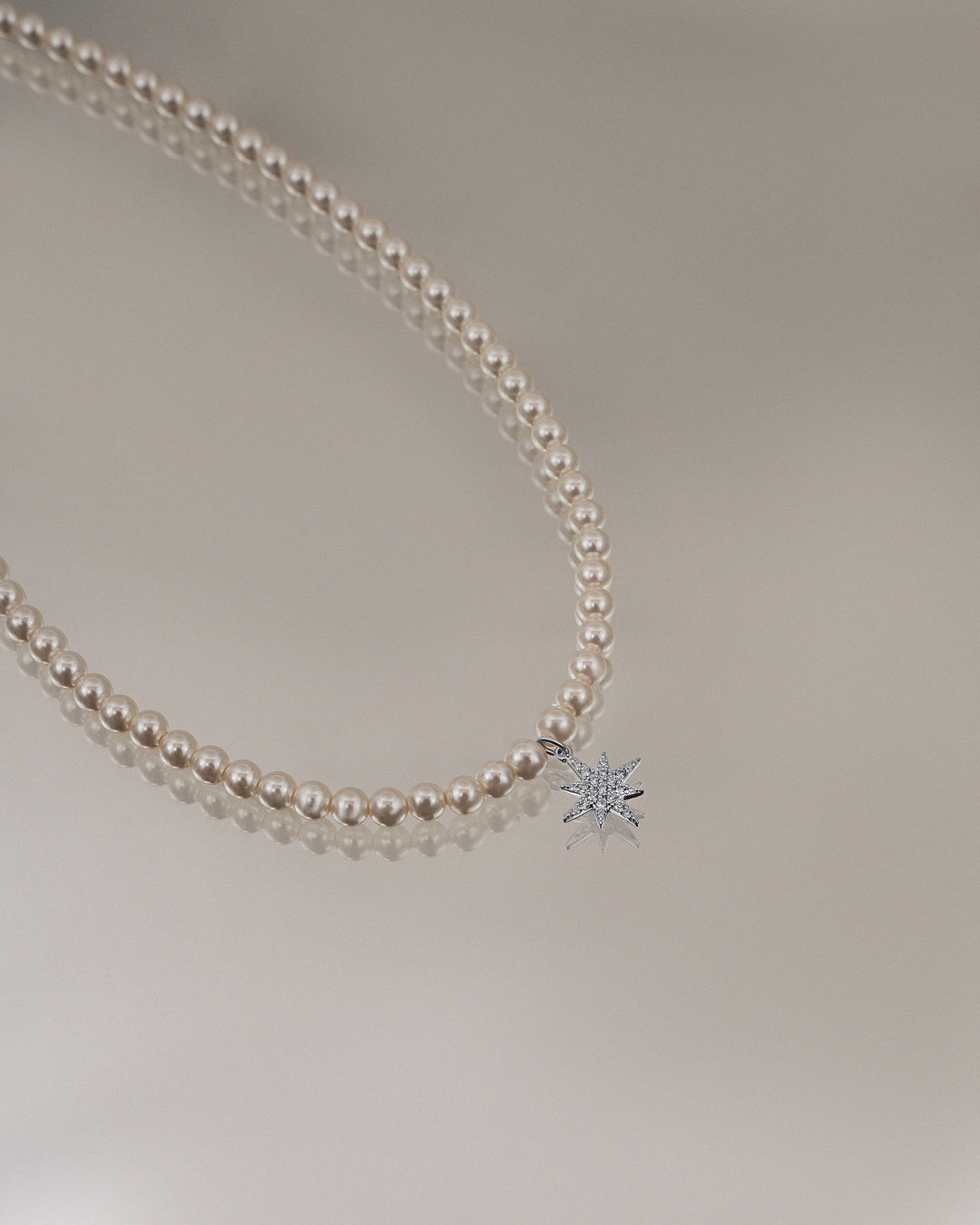Brightest Star Pearl Necklace