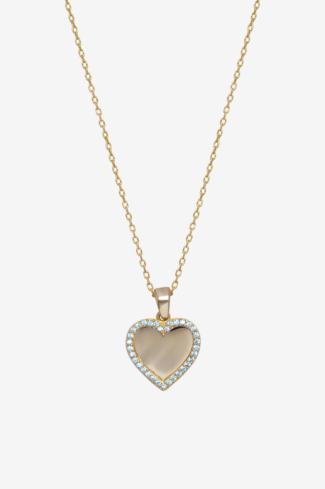 Heart Sparkle Roche Necklace