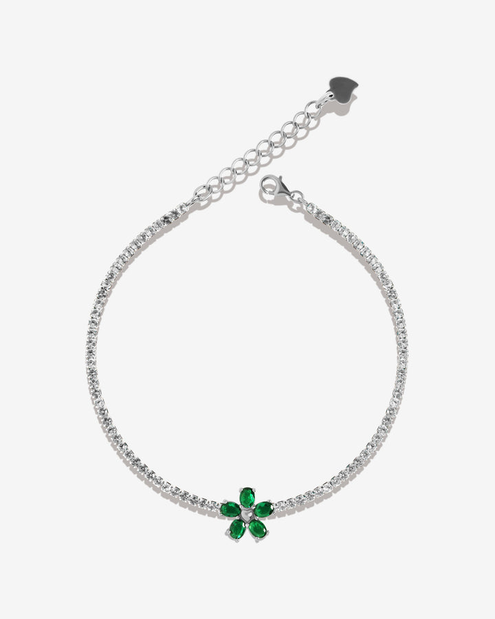 Sprint Flower Tennis Bracelet