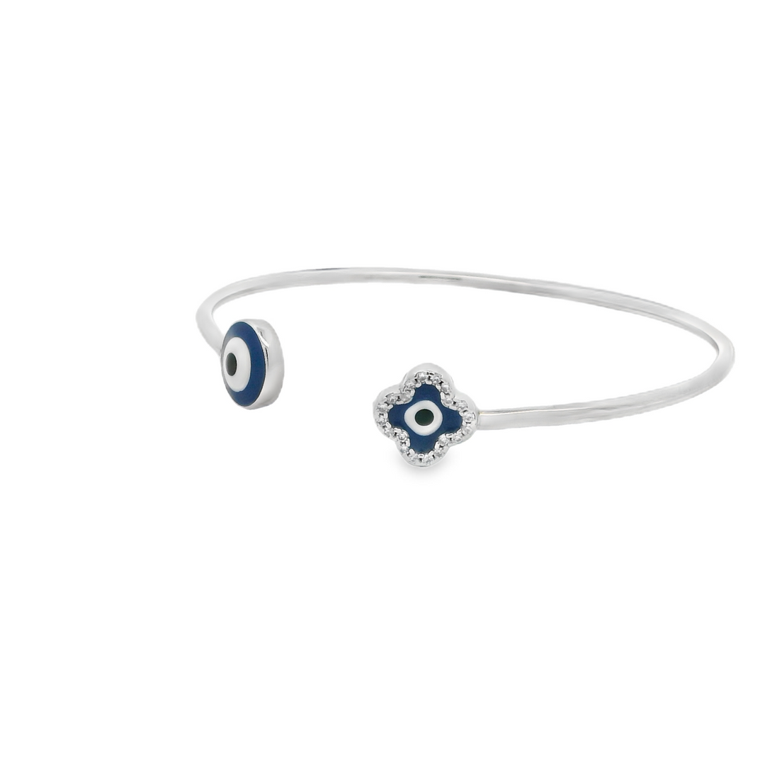 Evil Eye & Evil Flower Protection Bracelet