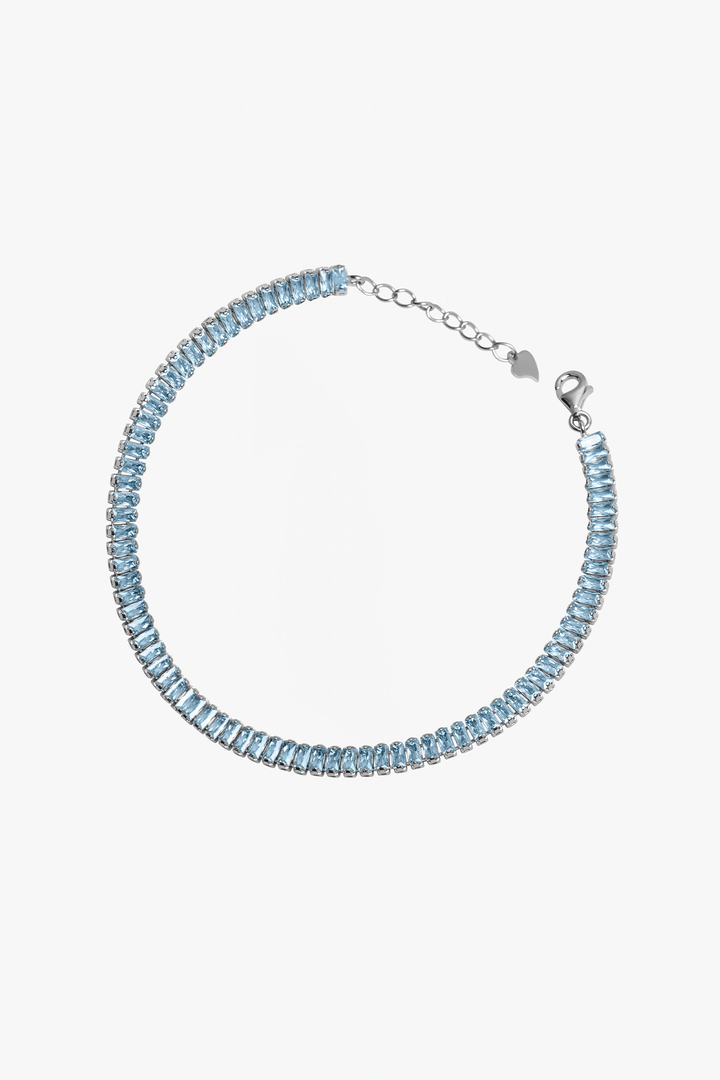 Baguette Cut Tennis Bracelet