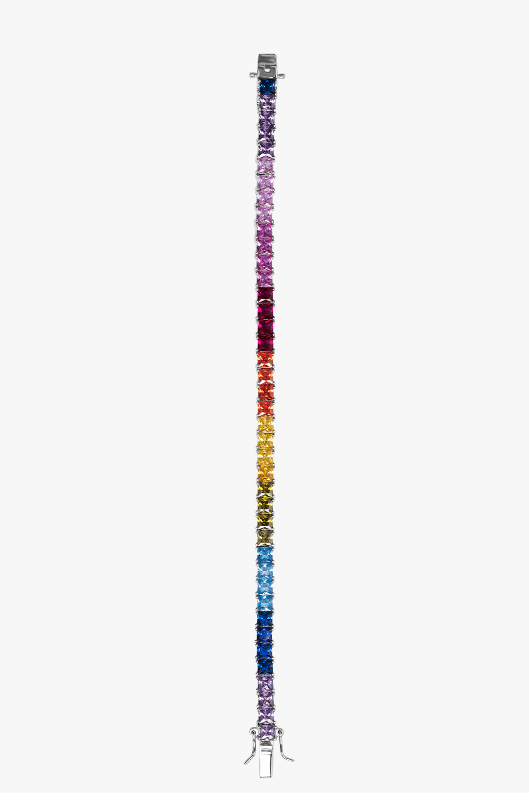 Rainbow Tennis Bracelet