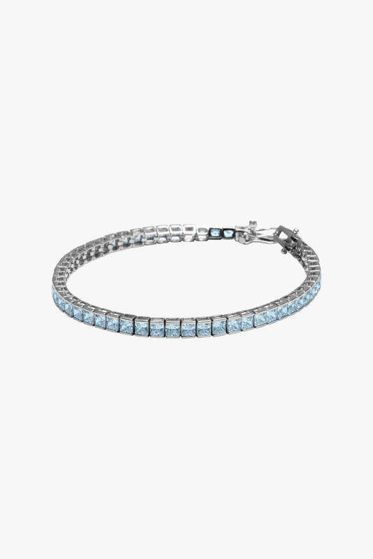 Classic Square Tennis Bracelet