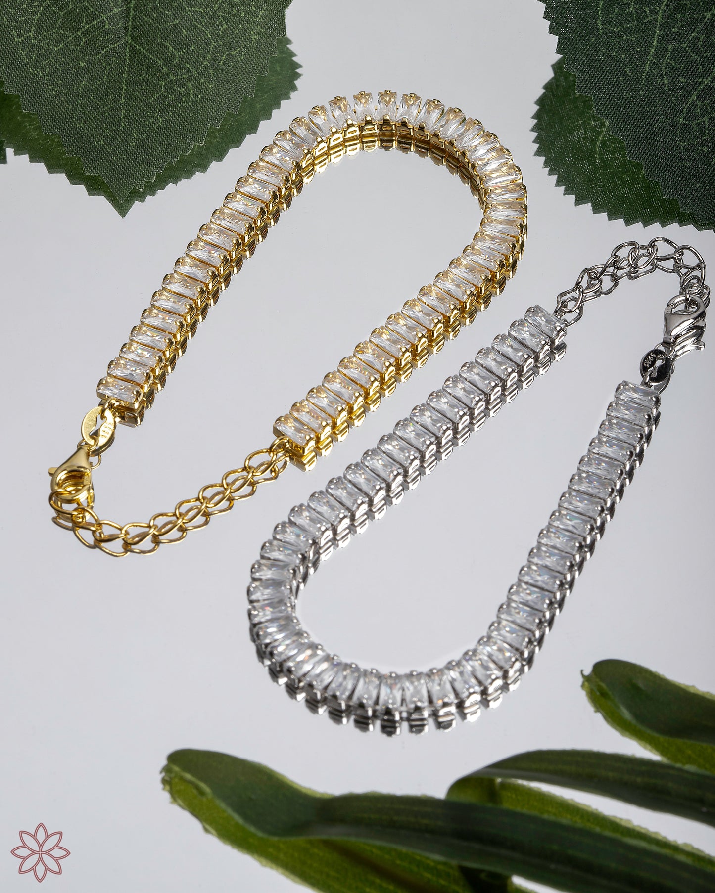 Baguette Cut Tennis Bracelet