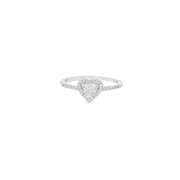 Dazzle Heart Slim Ring