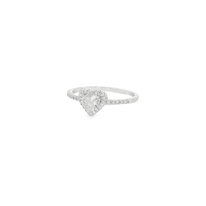 Dazzle Heart Slim Ring