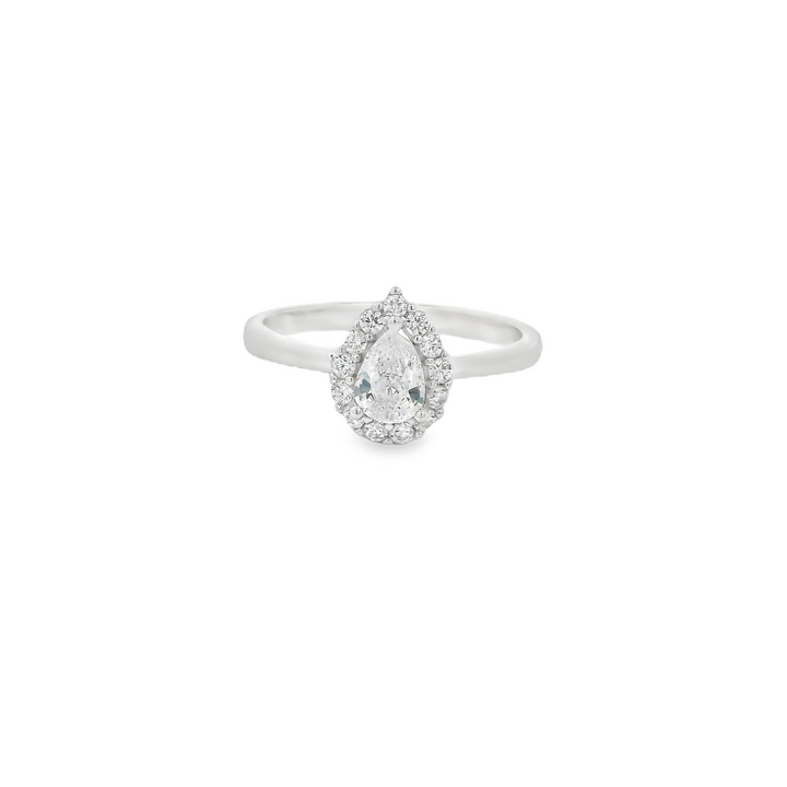 Tear Drop Dazzle Ring