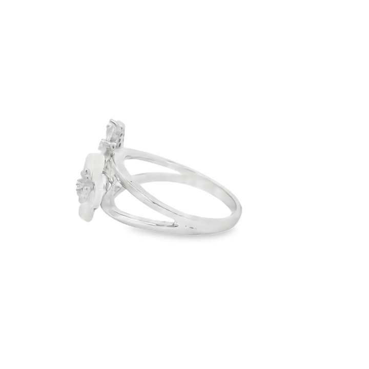 Winter Flowers Bouquet Dazzle Ring