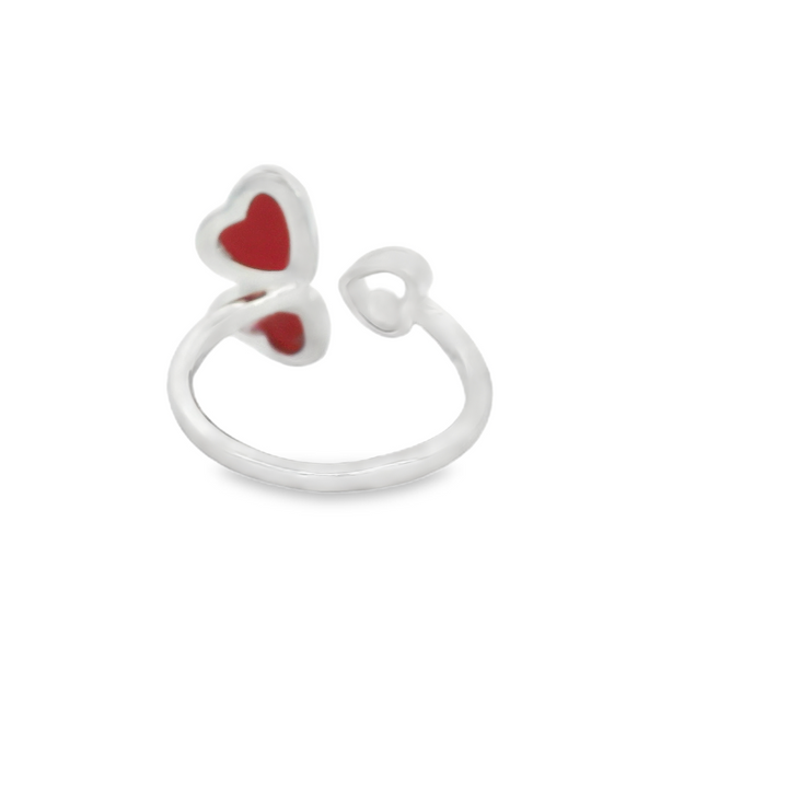 Triple Heart Ring