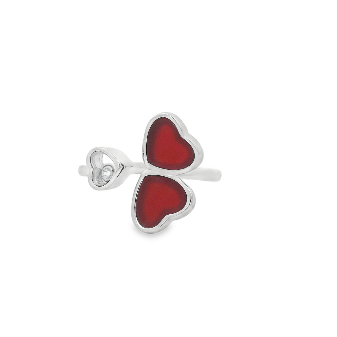 Triple Heart Ring