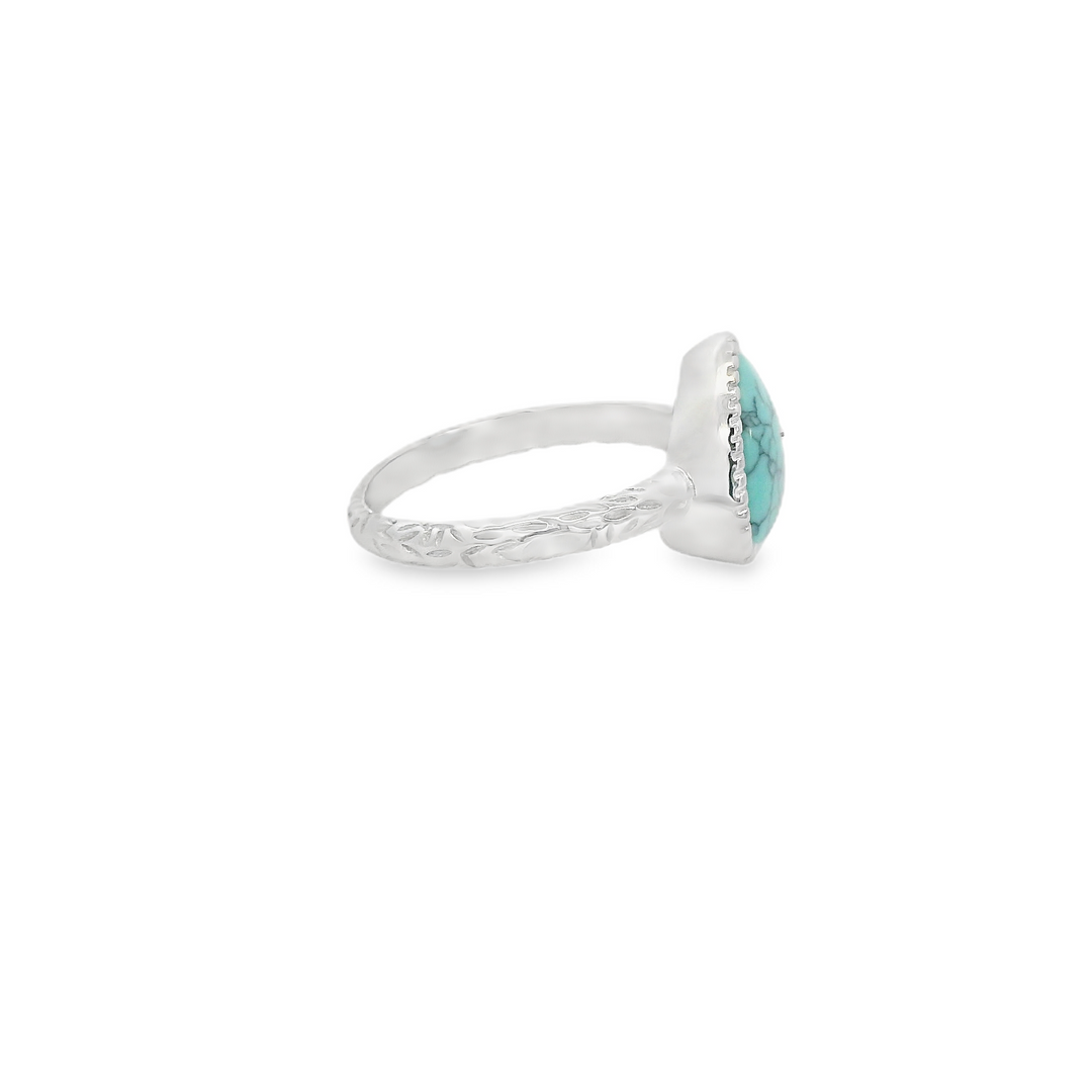 Triangle Turquoise Ring