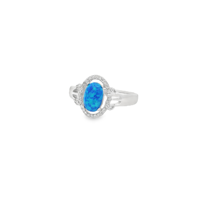 Blue Opal Ocean Royal Ring