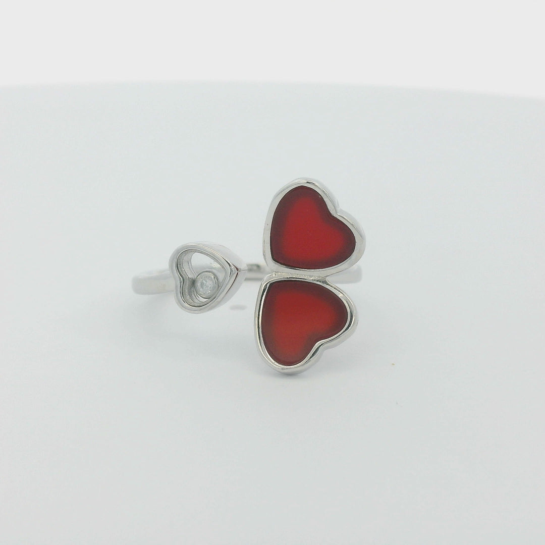 Triple Heart Ring