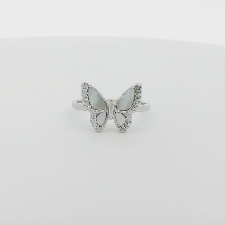 Mother Pearl Ocean Butterfly