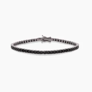 Fancy Onyx Signature Medium Tennis Bracelet