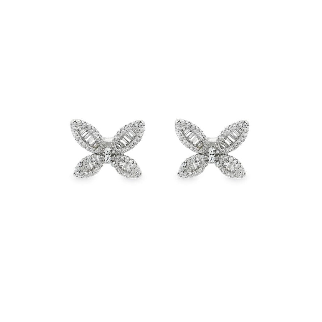 Antarctic Butterfly Stud Earrings