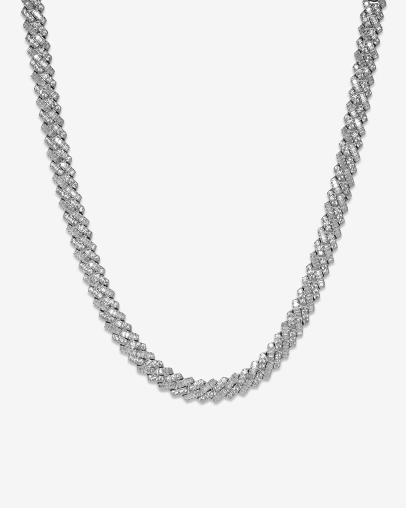 Baguette Cut Cuban Chain