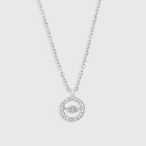 Centered Gem Dazzle Necklace