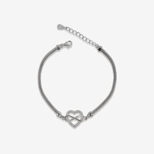 Infinity Heart Rope Bracelet