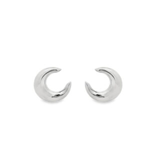 Silver Luna Earrings