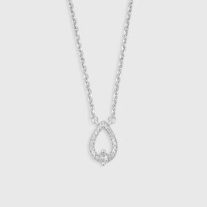 Tear Drop Signature Necklace