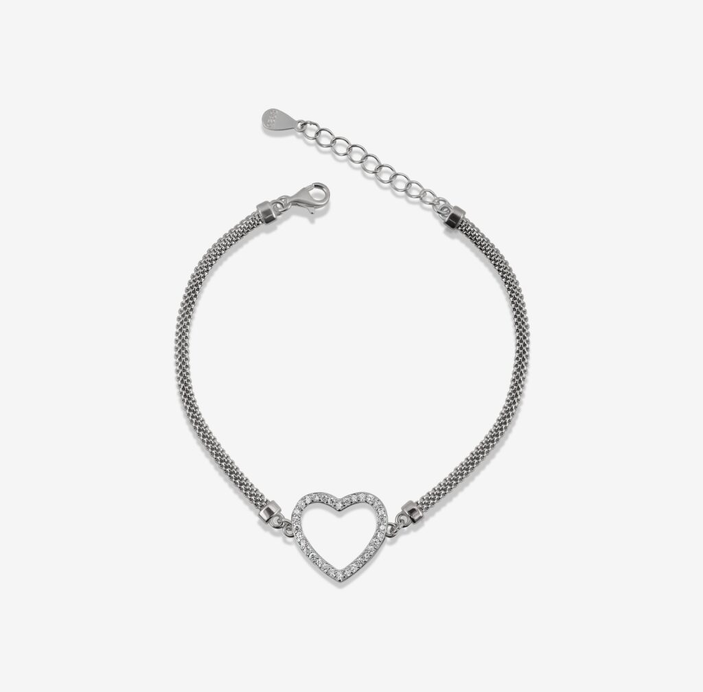 Dazzle Heart Forever Bracelet