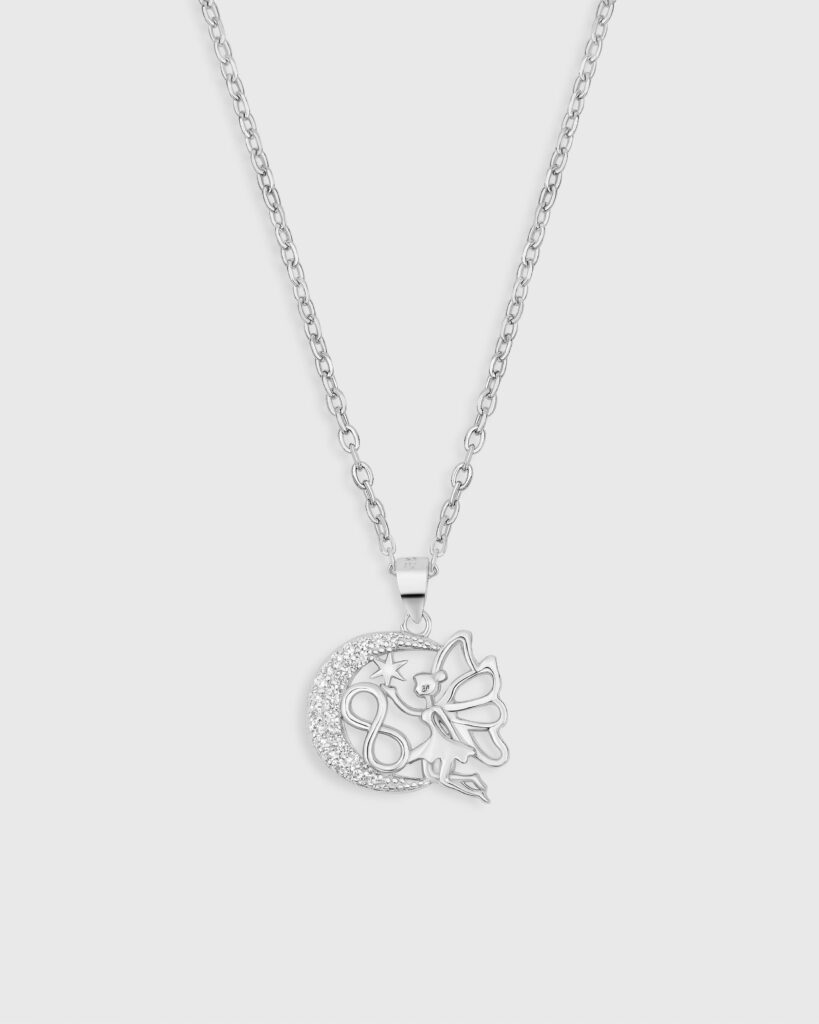 Fairy Moon Infinity Necklace
