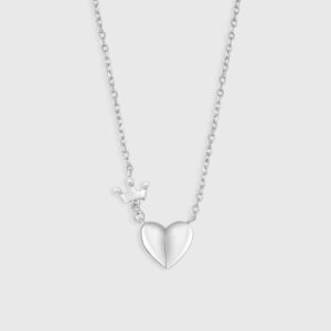 Crowned Heart Necklace