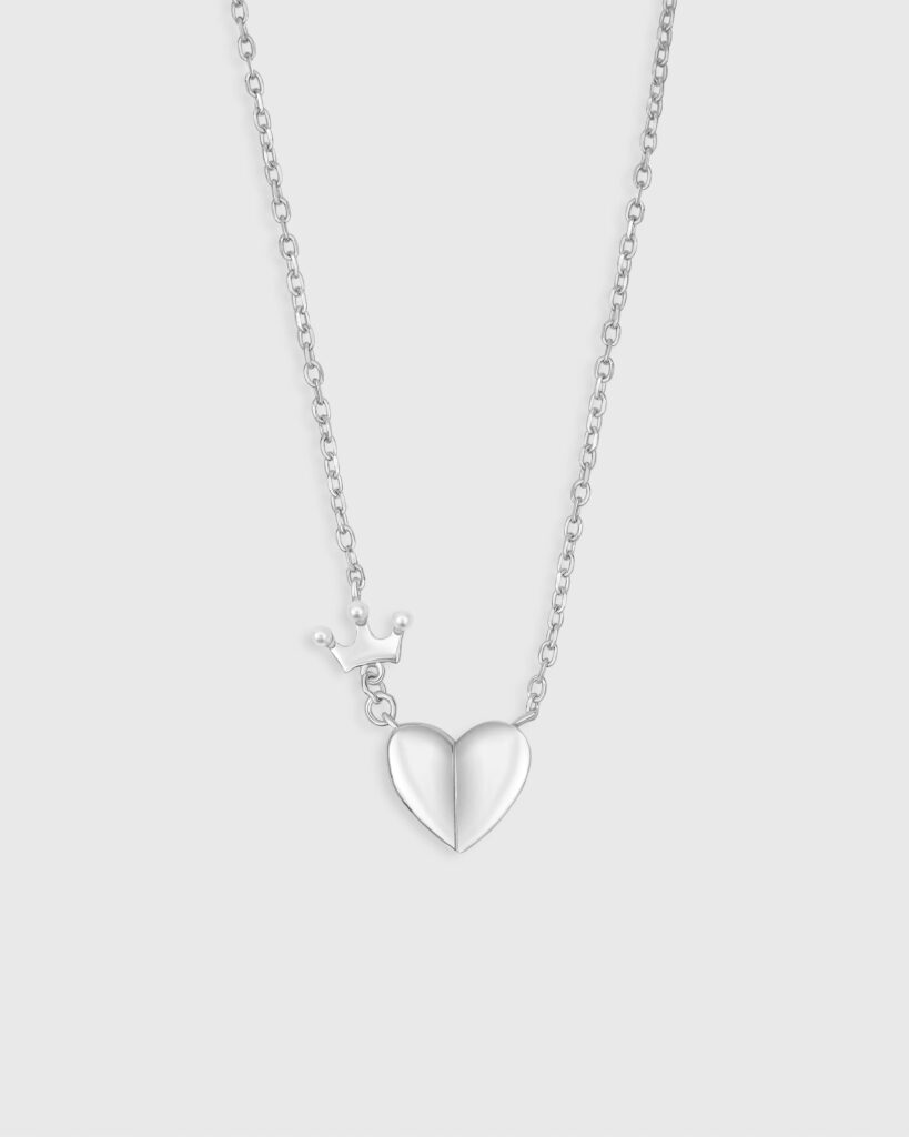 Crowned Heart Necklace