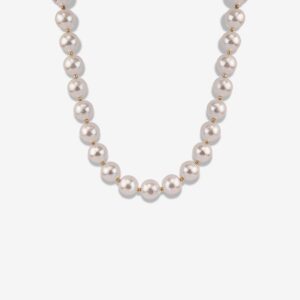 Classic Pearl & Golden Beads Necklace