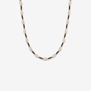 Midnight Pearls & Black Beads Necklace