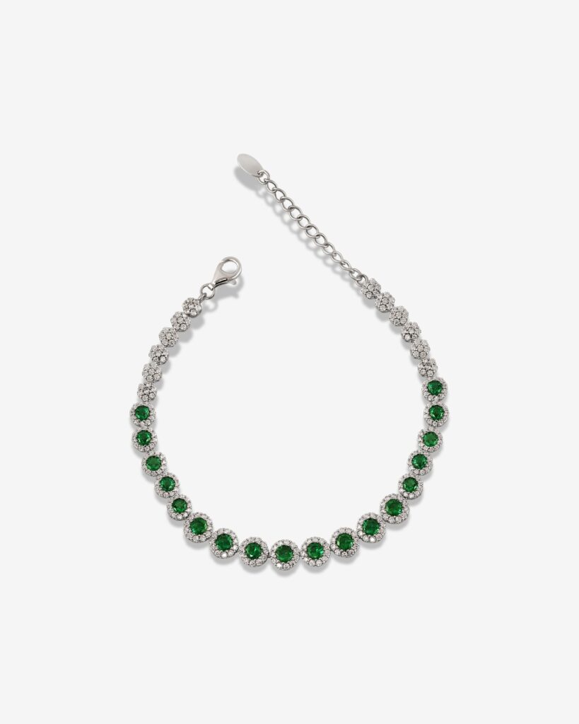 Royal Green Oval Signature Piece Bracelet