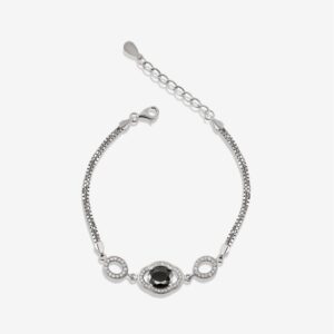 Onyx Gem Fancy Gemmed Bracelet