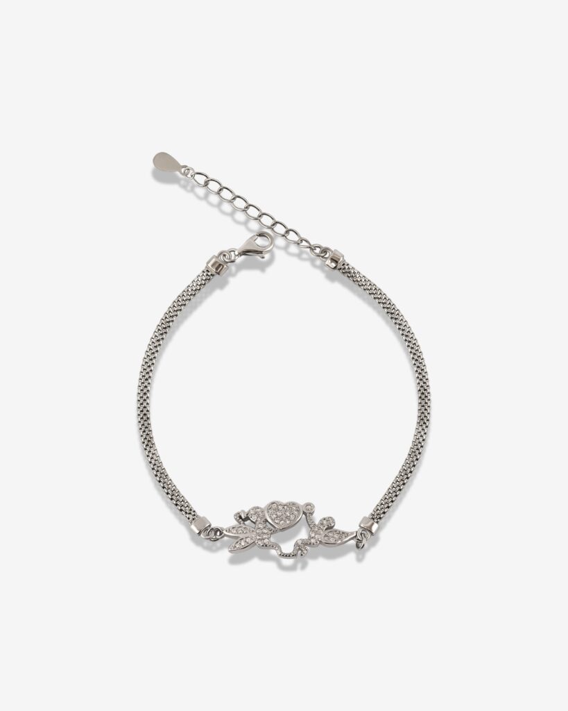 Angel Love Dazzle Rope Bracelet