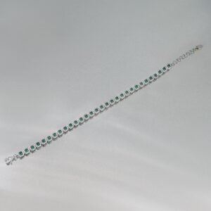 Emerald Green Dazzle Bracelet