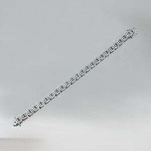 Sparkle Baguette Classic Emerald Bracelet