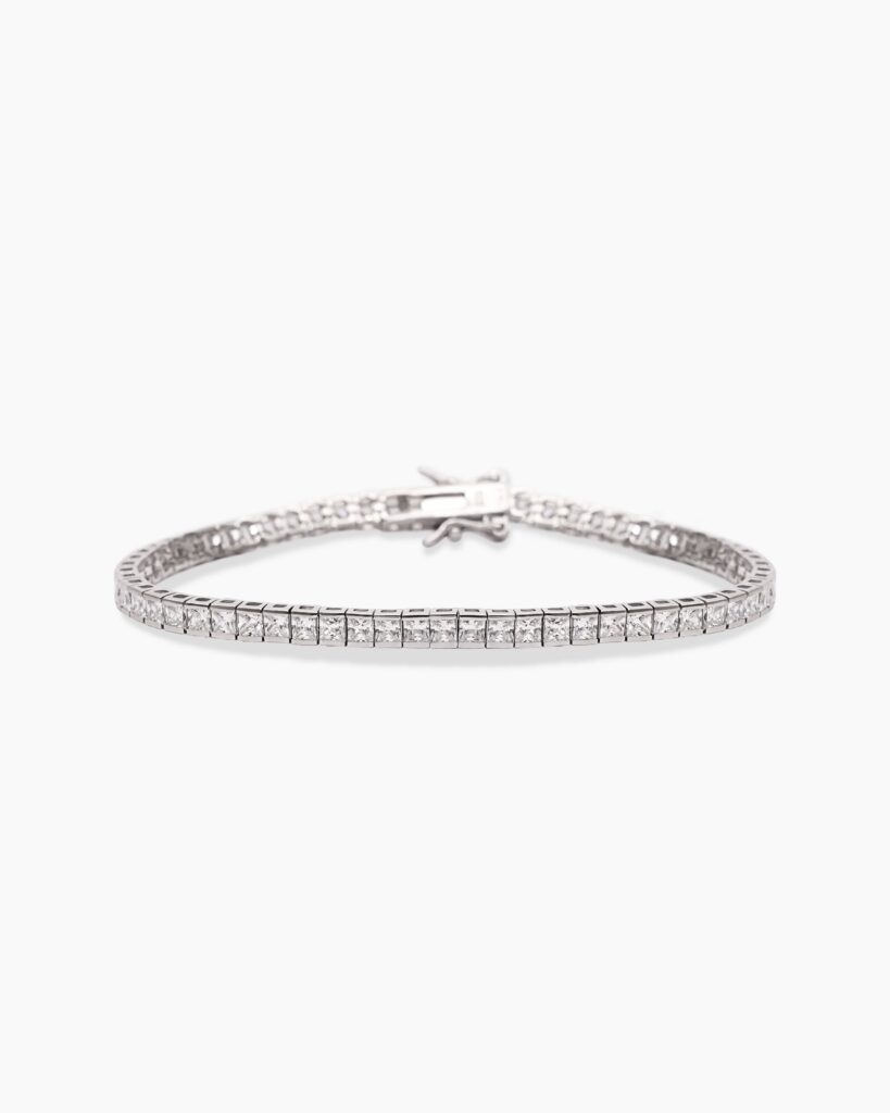 Baguette Cut Medium Tennis Bracelet