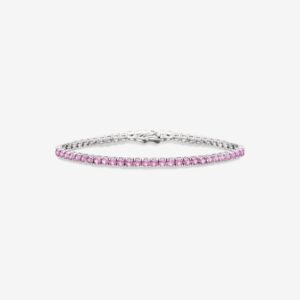 Fancy Pink Signature Medium Tennis Bracelet