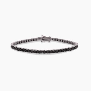Fancy Onyx Signature Medium Tennis Bracelet