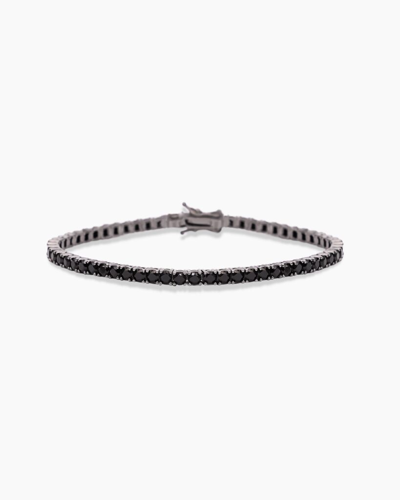 Fancy Onyx Signature Medium Tennis Bracelet