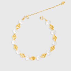 Sphere & Pearl Bracelet