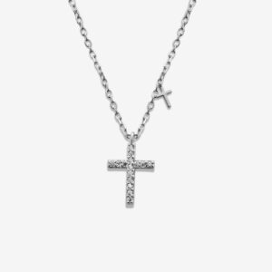 Big Cross Mini Cross Necklace