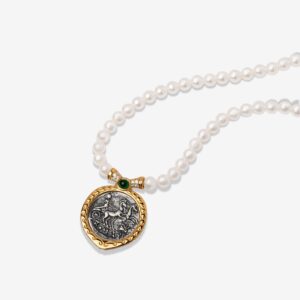Coin Treasure Pearl Necklace