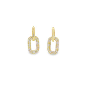 Golden Roche Hoop Hooped Earrings