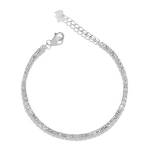 White Standard Tennis Bracelet